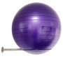 Support Mural en Acier Inoxydable pour Ballon de Yoga et de Stabilité - Rangement Robuste pour Exercices, 32 cm à 86 cm, avec Vi