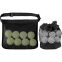 CHAOTEMAI 2 Pièces Sac Tennis Sac de Golf Sac Rangement Balles De Tennis Table Sac à Ballons Entraînement de Tennis Sac Ballon e
