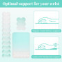 YBCCBY Tapis de Souris et Repose-Poignet Clavier, Cloud Repose-poignet Tapis Souris Ergonomique en Mousse à Mémoire Tapis de Sou