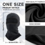SEFIRST Cagoule Moto Polaire Balaclava Hiver, Masque De Ski, Coupe-Vent Cagoule Multifonction, Chaud ＆ Couvre-Visage Respirant p