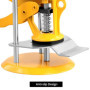 QWORK® 4 pièces de lève-carreaux permettant d'économiser du travail, réglage de la hauteur de 1 cm à 10 cm, jusqu'à 500 kg