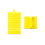 QWORK® 2 Pièces Cale De Roue Plastique, Cales De Remorque, Adaptées Aux Remorques De Caravane, Jaune