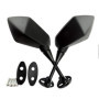 Road Passion Rétroviseurs Moto Rétroviseurs Un Ensemble de Deux Rétroviseurs Filetage de Boulon Compatible pour HONDA CBR900 CBR