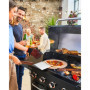 Kureny Set de spatules à Barbecue en Acier Inoxydable,spatule plancha,avec Un Grand Retourneur de Grillades et Un Écraseur à Bur