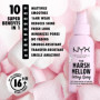 NYX Professional Makeup Spray Fixateur de Maquillage Matifiant Anti Brillance Marshmellow