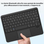 Blackview Clavier sans Fil Bluetooth, Clavier Universel pour Tablette de Tab16 Pro/Tab80/Tab18/Tab8Wifi/Active 8Pro/Active 6/Tab