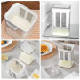 Byzesty Passoire à yaourt - Filtre à yaourt grec fait maison - Séparateur de yaourt et de lactosérum - Yaourtière - Yaourt - Fro