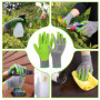 WORKPRO Gants Jardinage, 6 Paires Gant Jardin Respirants et Antidérapants, Gants de Travail Polyvalents pour Jardinage, Bricolag