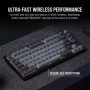 Corsair K65 Plus Wireless Clavier de Jeu mécanique remplaçable à Chaud 75% RGB - Interrupteurs linéaires MLX Red pré-lubrifiés -