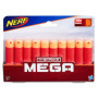 Nerf-N- Strike Mega Series Dart, 10-Pack Blaster Jouet, Uni, A4368000, Rouge, Standard