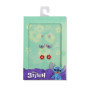 Set 3 Boucles D'Oreilles Fleur Stitch