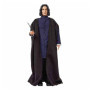 HARRY POTTER poupée articulée Severus Rogue avec Un Costume en Tissu et sa Baguette Magique, à Collectionner, Jouet Enfant, GNR3