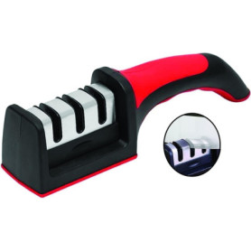 PARENCE - Aiguiseur à 3 phases Easy Sharp - pour couteaux de cuisine - résultat professionnel/design ergonomique - pierre cérami