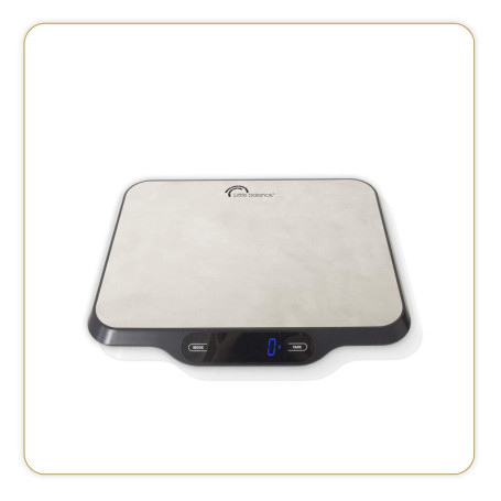 LITTLE BALANCE 8123 Parfait 15 - Balance postale, pèse colis jusqu'à 15kg - Maintien de l'affichage pour les colis volumineux