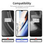 NEW'C Lot de 2, Verre Trempé pour OnePlus 6T, OnePlus 7, Film Protection écran efficace contre les Rayures - sans Bulles - Ultra