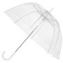O³ Parapluie Transparent Cloche-Parapluie Resistant au Vent-Grand Paraluie Idéal pour de Jolies Photos de Mariage-Léger et Facil