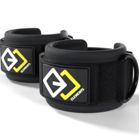 GJELEMENTS Sangles de Musculation pour Chevilles - Sangle de Tirage Cheville, Pied, Jambe pour Élastique Fitness, Machine à Câbl