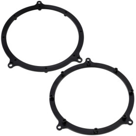 AERZETIX - C11589 - Lot de 2 Adaptateurs de Haut-parleurs Ø165 mm - côté de Montage: portière arrière - Compatible avec A3, A4 1