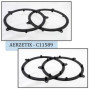 AERZETIX - C11589 - Lot de 2 Adaptateurs de Haut-parleurs Ø165 mm - côté de Montage: portière arrière - Compatible avec A3, A4 1