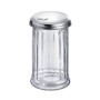 Westmark Sucrier Doseur, Capacité : 300 ml, Verre/Acier Inoxydable, New York, Argent/Transparent, 65202260