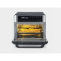 SEVERIN Mini-Four et Friteuse à Air chaud 12 en 1, Four posable 25 L, Mini four Grande capacité Multifonction 2 200 W avec Ecran