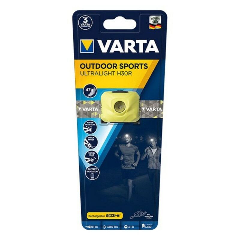 Image secondaire de Varta OUTDOOR SPORTS ULTRALIGHT H30R Citron vert Lampe frontale LED