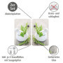 WENKO Plaque de Protection Cuisson en Verre trempé Herbes Lot de 2, Protection Tous Types de Plaque