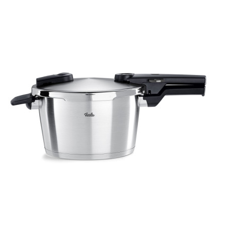 Fissler Vitaquick Premium Autocuiseur (4,5 l, 22 cm) Marmite À Pression En Acier Inoxydable, 2 Niveaux De Cuisson, Fabrication E