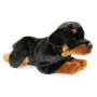 Uni-Toys - Rottweiler, couché – 45 cm (longueur) – Chien en peluche, animal de compagnie – Doudou