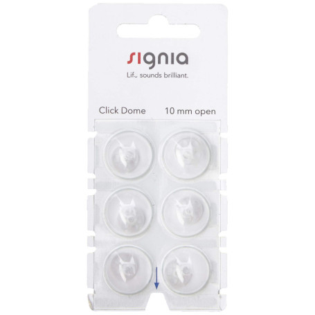 Siemens RIC Click Open Domes - 10mm by Siemens