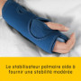 FUTURO Bandage Repose Poignet Nocturne - Fournit un Soutien aux Poignets présentant des Symptômes du Syndrome du Canal Carpien -