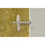 fischer - Cheville Nylon FID II Plus - Fixation dans Panneaux d'isolant PSE et PU/Blister de 2 pièces