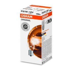 Osram 7506 Original P21W Lampe Clignotante,12 V, Boîte de 10 Pièces