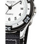Regent montre avec bracelet fashion analogique Textile en tissu pour enfant – Bracelet Noir à Quartz urf318