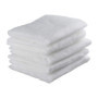 Relaxdays Filtre hotte cuisine, lot de 5, à découper, anti-graisse, non-tissé, 47 x 59 cm, blanc
