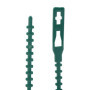 Relaxdays Attaches de Plantes, Lot de 200, 14 cm, Liens de Serrage réglables, réutilisables, Fixation Jardin, Vert