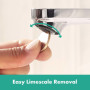 hansgrohe Rebris S - Mitigeur de lavabo avec tirette et vidage, économie d'énergie (CoolStart), Robinet de salle de bain avec ha