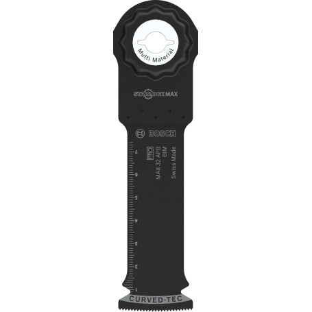 Bosch 1x Lame pour outil multifonctions PRO Multi Material MAII 32 APB (pour Bois clouté, Métal Sandwich, Largeur 32 mm, Profess