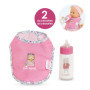 Corolle - Bavoir et Biberon Magique, Accessoires, pour Poupons 36 et 42cm, dès 2 Ans, 9000141790