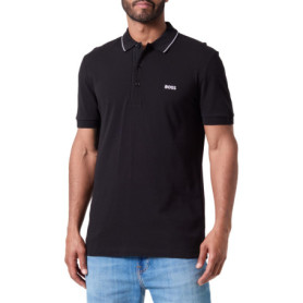 BOSS Hommes Paule 4 Polo Slim en piqué de Coton à Logo Ton sur Ton
