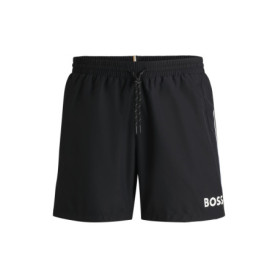 BOSS Hommes Starfish Short de Bain en Tissu à séchage Rapide avec détails Contrastants