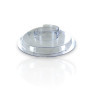 DL-pro Couvercle anti-éclaboussures pour robot de cuisine Kenwood Chef KW716198 31227 Ø 244 mm pour robot de cuisine KM2 KM3 KM4