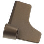 vhbw Crochet pétrisseur compatible avec Panasonic SDZB2512KXE, SD-ZD2010KXH, SD-ZP2000WXE machine à pain - Pale, 6,7 x 5 cm, alu