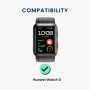 kwmobile Bracelet compatible avec Huawei Watch D bracelet - Bracelet de rechange pour fitness tracker en TPU - noir