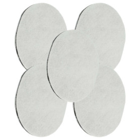 vhbw 5x Filtre à graisses compatible avec SEB Tefal Moulinex SmartClean FR4009717D, FR4009707D, FR4009307D 1250 friteuse - 140 m