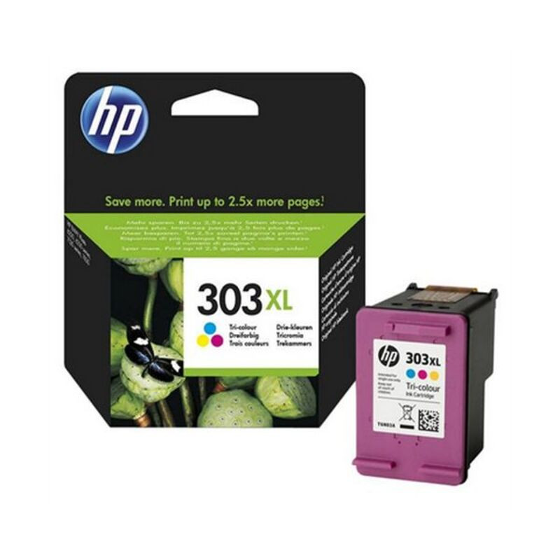 HP Cartouche dencre trois couleurs 303XL grande capacité authentique