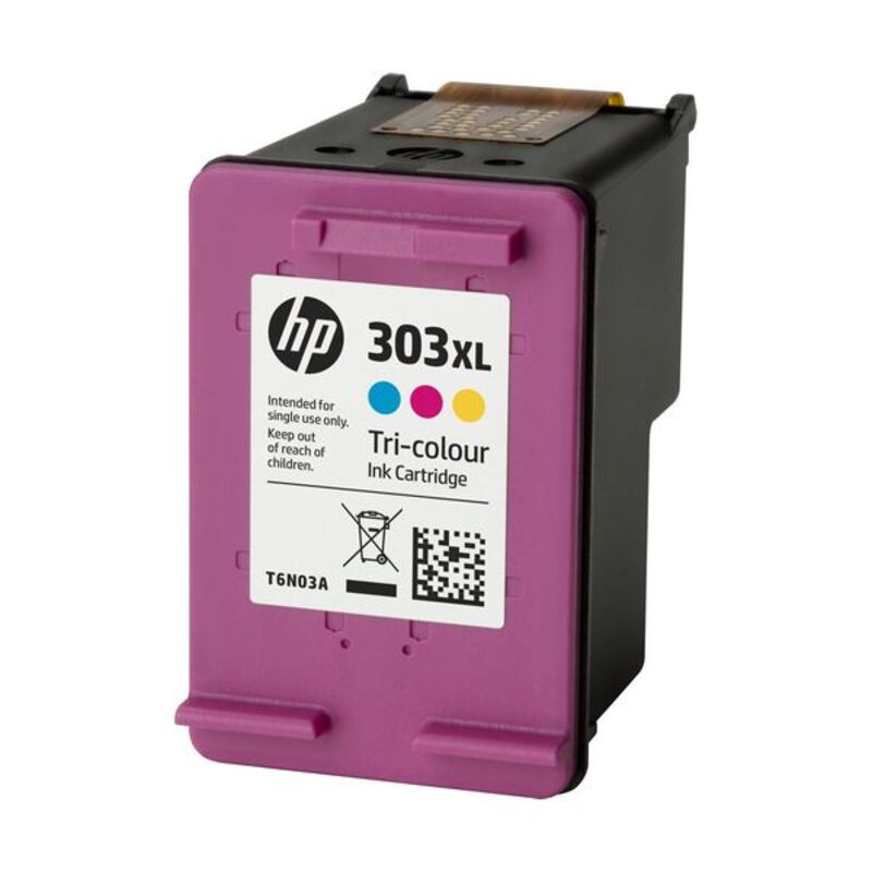 Image secondaire de HP Cartouche dencre trois couleurs 303XL grande capacité authentique