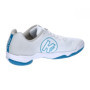 Kempa Mixte Wing 2.0 Chaussures de Handball, Blanc/Bleu, 50 EU