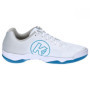 Kempa Mixte Wing 2.0 Chaussures de Handball, Blanc/Bleu, 40.5 EU