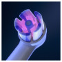 Oral-B iO Radiant White Brossettes Blanches De Rechange, Embouts Ronds S’Adaptant Aux Dents, Éliminent La Plaque Dentaire, Pour 